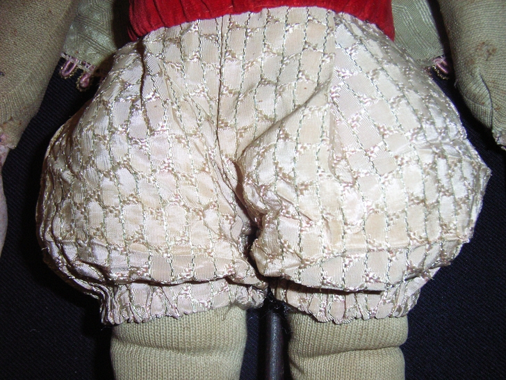 Pantaloni dopo il restauro